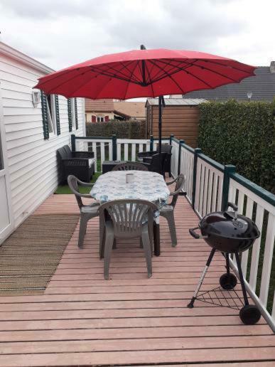 Mobil Home Cristal Biville-sur-Mer Exterior foto